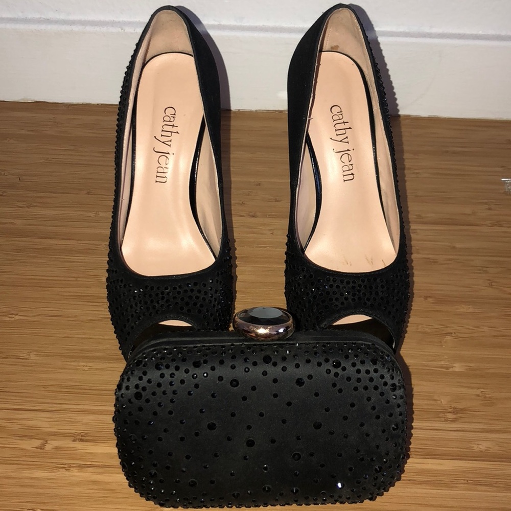 Shoes and evening purse
